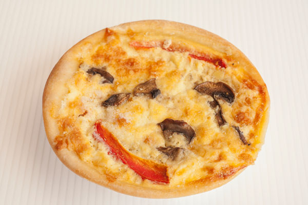 Capsicum & Mushroom Quiche